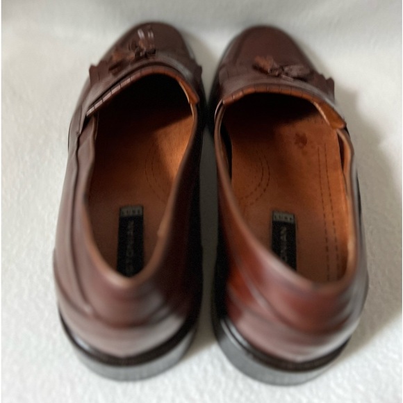 Bostonian Men’s Size 11 1/2M Brown Leather Tassel Shoes - Picture 10 of 16